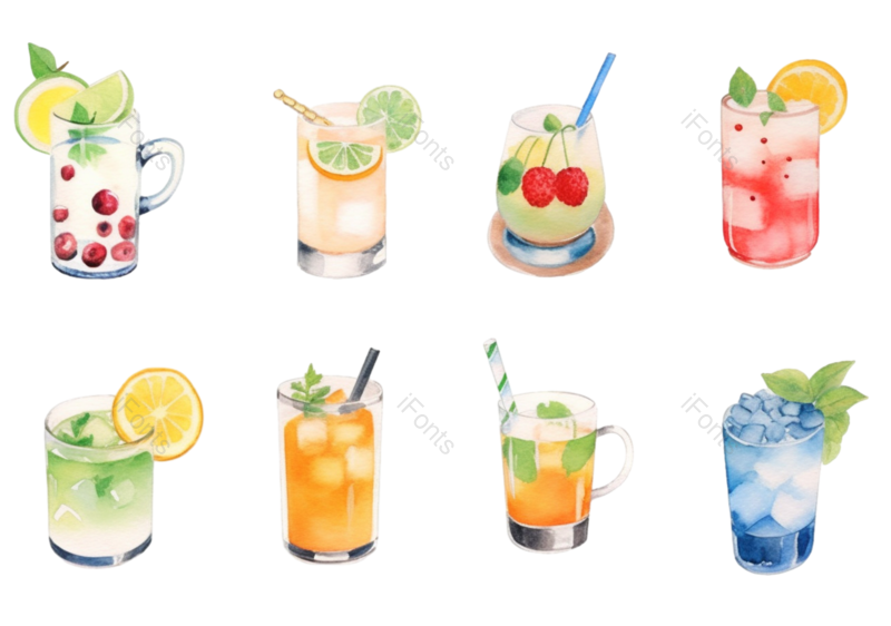 夏天图片,水果元素,PNG,免抠素材